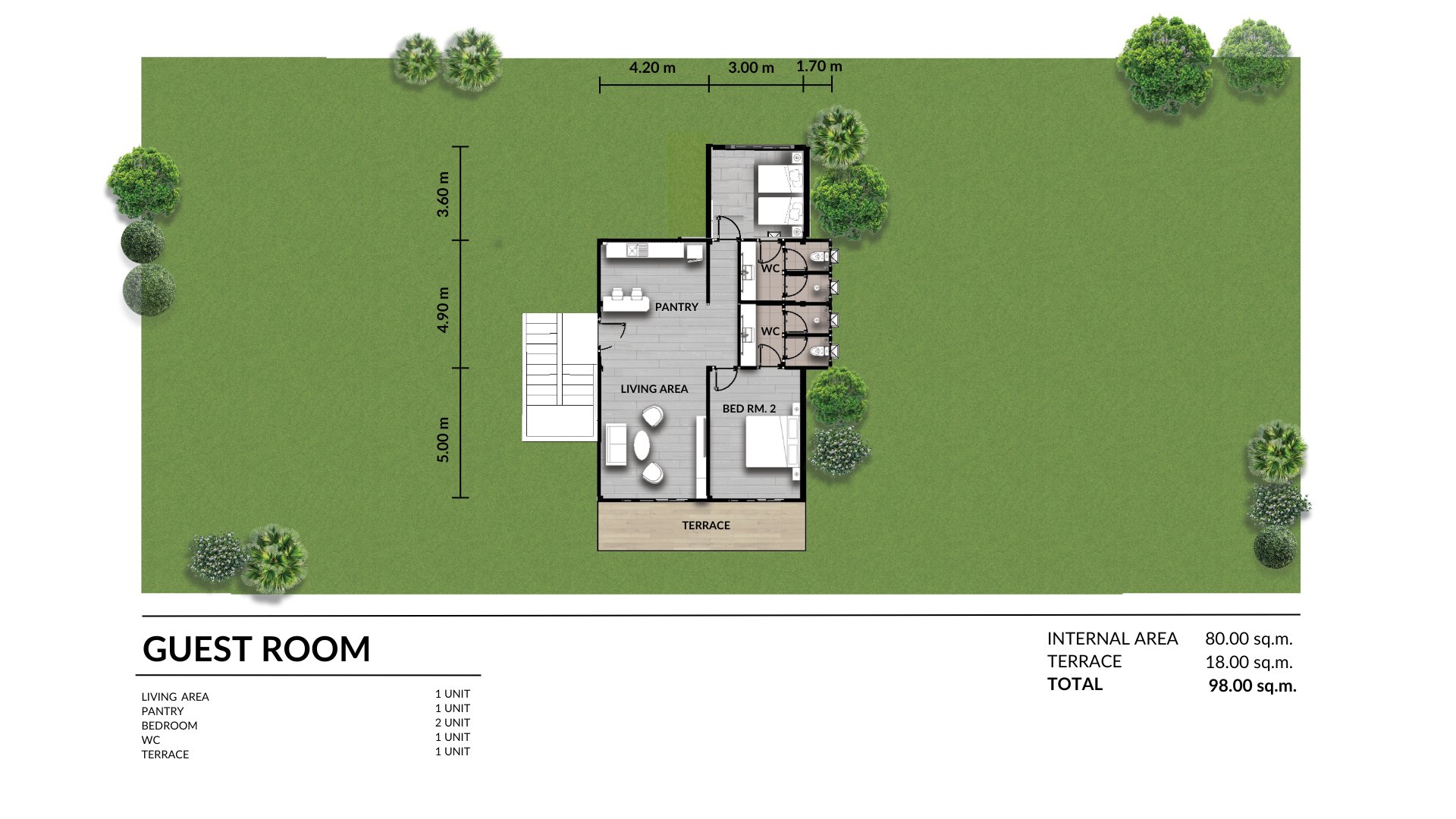 Guest Room layout